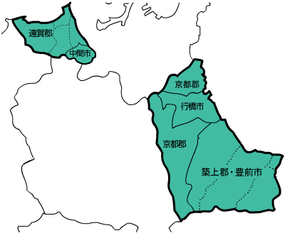 北九州地域の選挙区