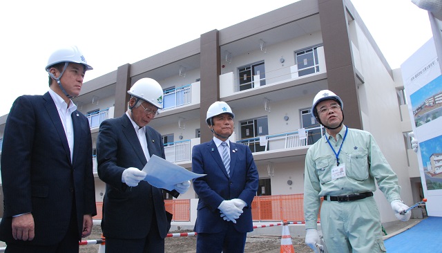 平成２９年７月九州北部豪雨被災地の現地視察