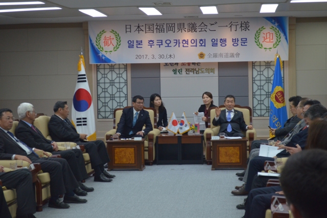 慶尚南道議会友好訪問団が大韓民国を訪問しました3