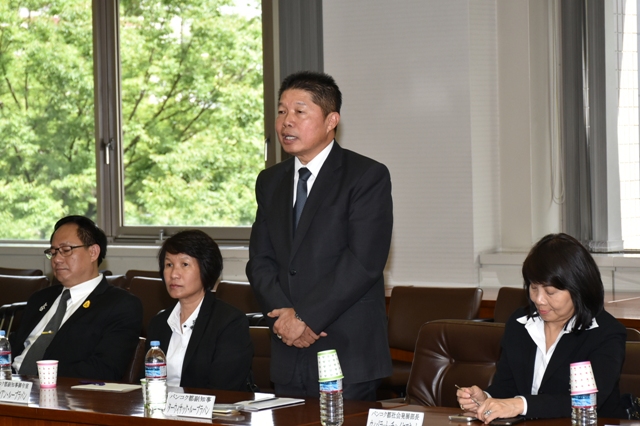 タイ・バンコク都副知事が福岡県議会を訪問されました2