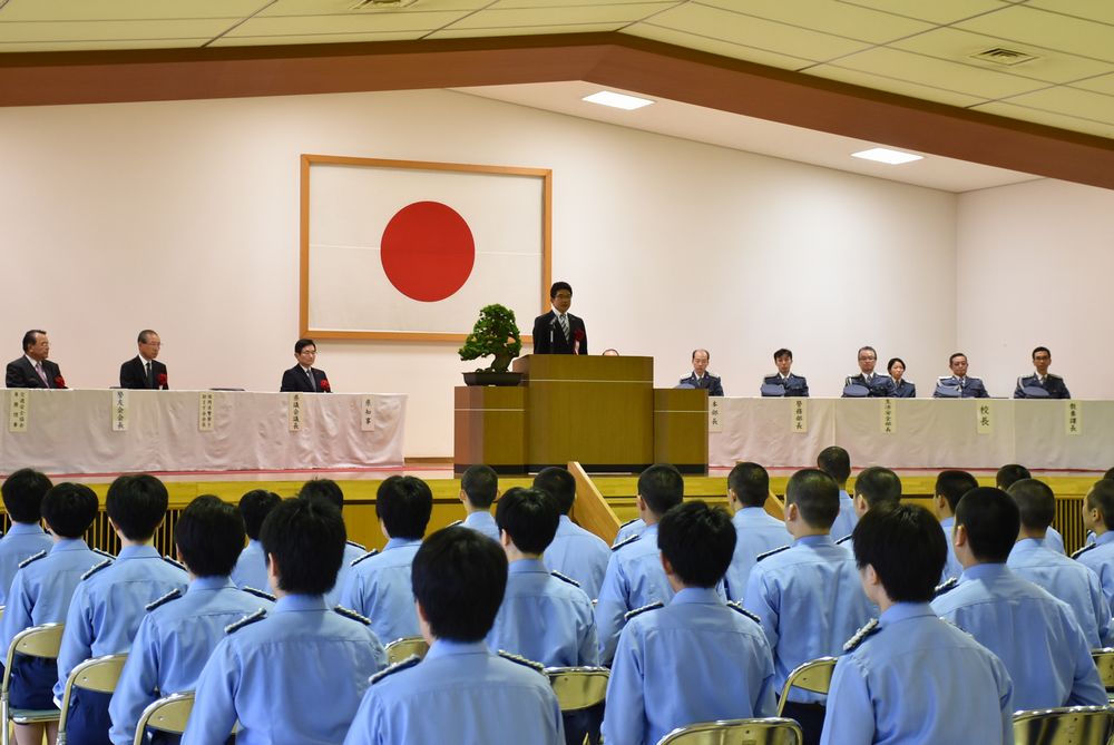 福岡県警察学校初任科入校式