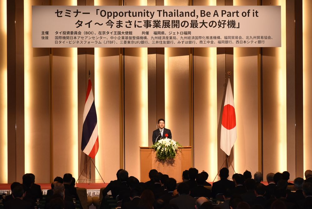 タイ王国ソムキット副首相が福岡県を訪問されました2