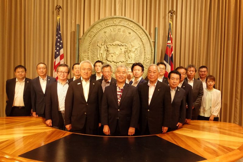 米国ハワイ州議会友好訪問の写真1