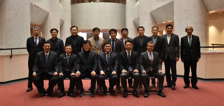 慶尚南道議会 経済環境委員会が県議会を訪問されましたの写真