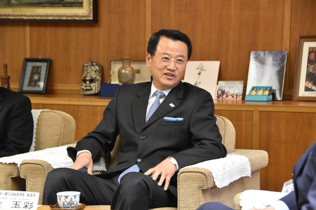在福岡大韓民国総領事が県議会を訪問されました