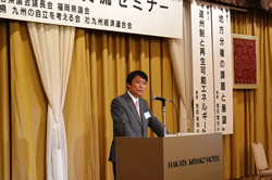 来賓挨拶　小川洋福岡県知事