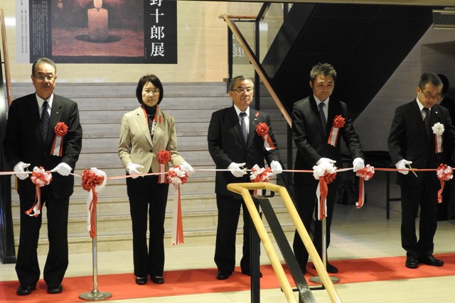 福岡県立美術館開館３０周年記念　没後４０年 髙島野十郎展 開会式