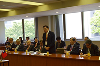 台湾企業訪日団（台湾三三会）が松本議長を表敬訪問