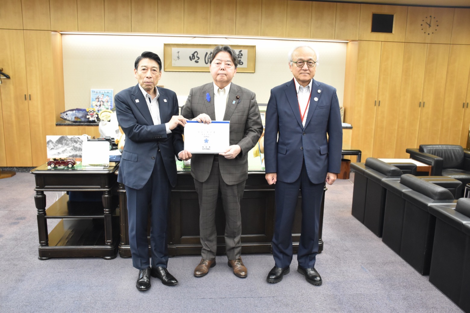 関係省庁での提言・要望の様子3