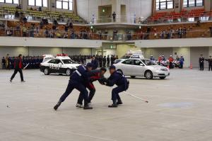 平成31年福岡県警察年頭視閲の写真4
