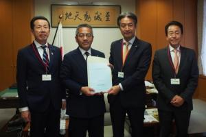 全国都道府県議会議長会社会文教委員会要請活動の写真2