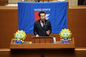 福岡県議会ライジングゼファーフクオカを応援する会　発会式の写真2