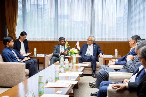 在福岡インド総領事による議会表敬の写真1