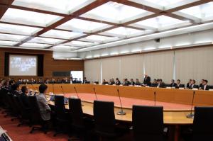 全国都道府県議会議長会臨時総会の写真2