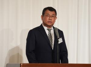 中尾副議長　閉会挨拶の写真