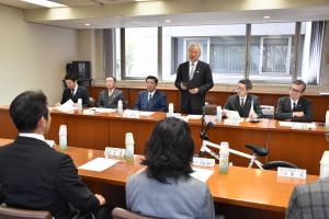 2025アジアＢＭＸフリースタイル選手権　松本翔海選手による議会表敬の写真3