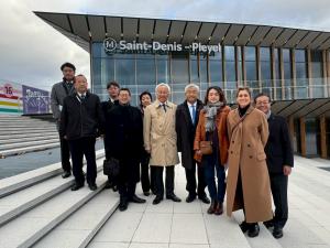 「パリ訪問団」によるフランス・パリへの訪問の写真4