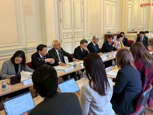 「パリ訪問団」によるフランス・パリへの訪問の写真14