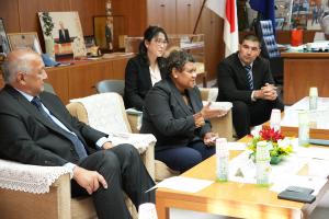 オセアニアオリンピック委員会（ONOC）との覚書締結に伴う議会表敬の画像2