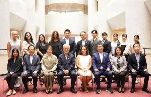ハワイ州とのフードビジネス分野における人材育成交流事業による議会表敬の画像1