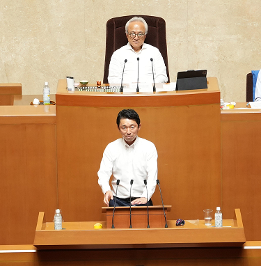 2026年6月号民主県政県議団の代表質問画像(1)