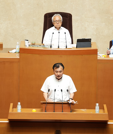 2026年6月号公明党の代表質問画像(1)