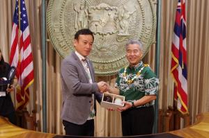 米国ハワイ州議会友好訪問の写真2