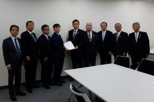 九州各県議会議長会　政府等への提言活動の写真11