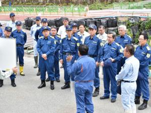 朝倉地区等災害復旧状況の視察の写真3