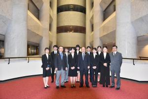 福岡県国際協力リーダー育成プログラム参加者が訪問の写真1