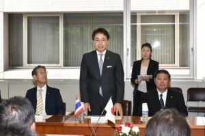 タイ・バンコク都副知事が福岡県議会を訪問されましたの写真１
