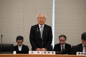 全国都道府県議会議長会臨時総会の写真1