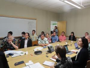 福岡県議会・ハワイ州議会友好訪問団の写真1