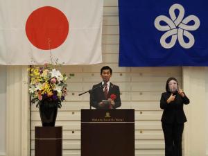 「第28回ふくおか県民文化祭2020」表彰式の写真1