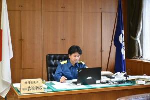 令和2年7月豪雨災害による福岡県の被災農家との意見交換会の写真1