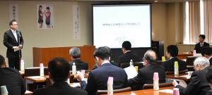 令和元年度福岡県スポーツ議員連盟講演会の写真1