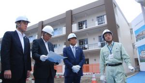 平成29年7月九州北部豪雨被災地の現地視察の写真1